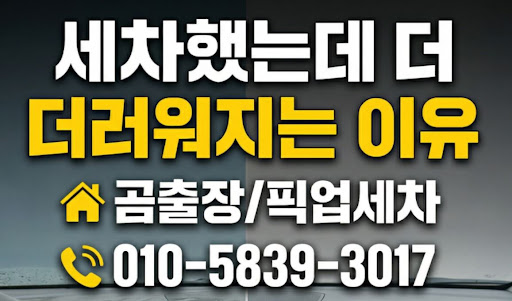 안양출장세차 프리미엄 패키지에 포함된 철분 제거의 가치를 알리는 곰출장 픽업세차 디테일링